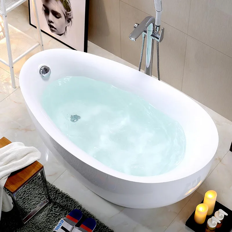 61010 Freestanding Bathtub (Black/Red/Blue)