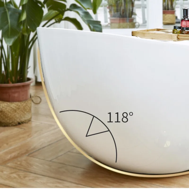 61010 Freestanding Bathtub (Black/Red/Blue)