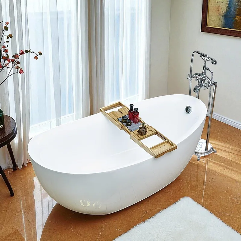 61010-White Freestanding Bathtub