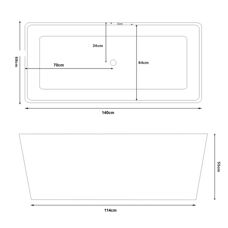BT011 Freestanding Bathtub