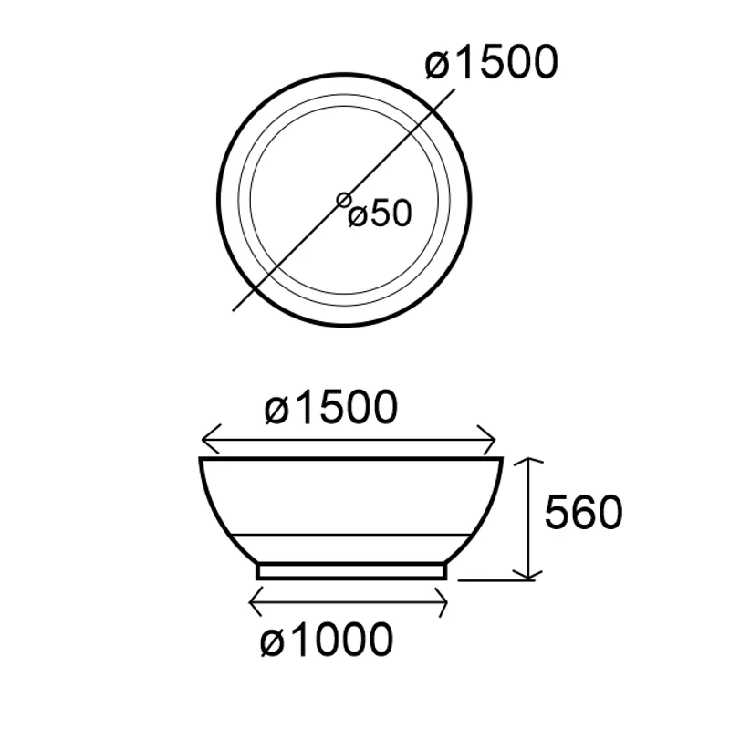 BTS25 Free Standing Bathtub