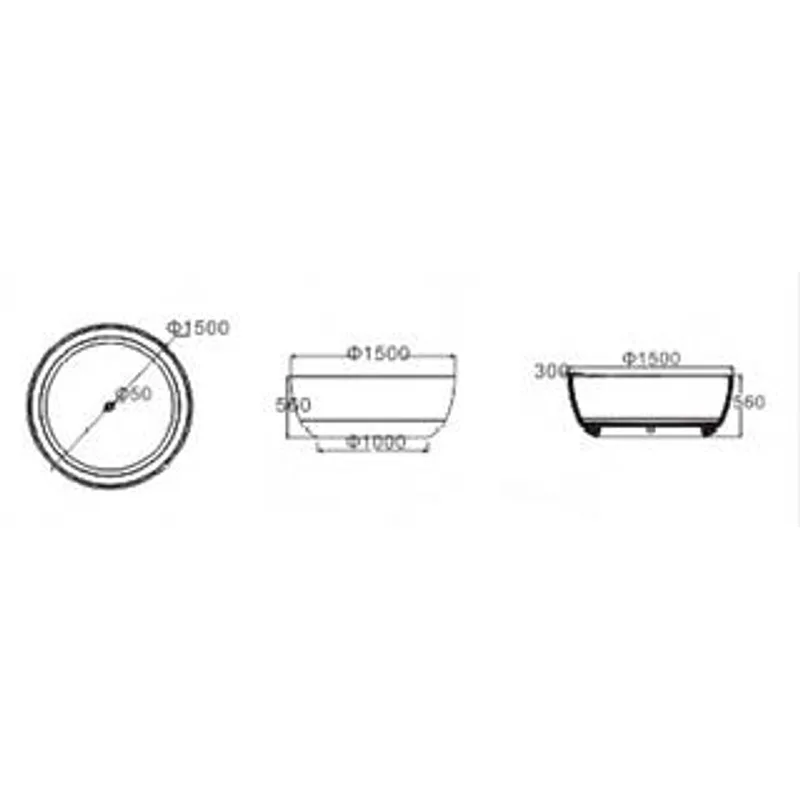 BTS25 Free Standing Bathtub
