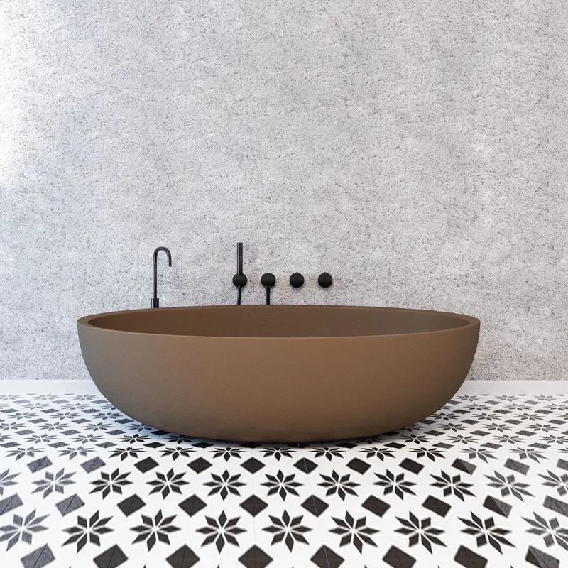 Carra Stone Resin Bathtub
