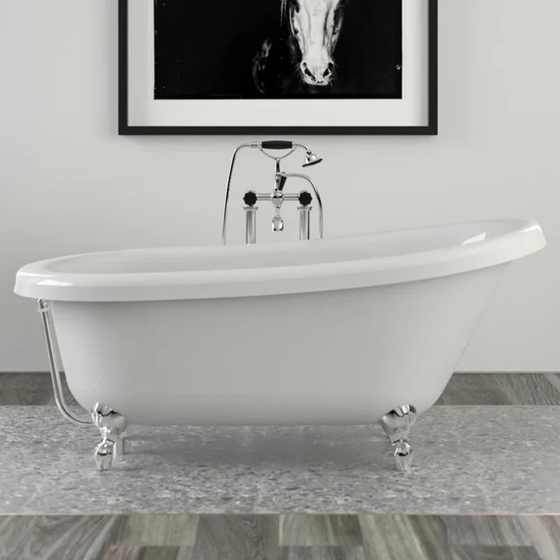 KNIEF Slipper Freestanding Bathtub