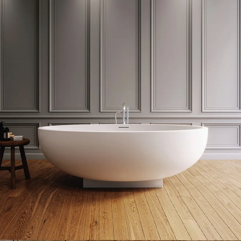 Rocco Stone Resin Bathtub