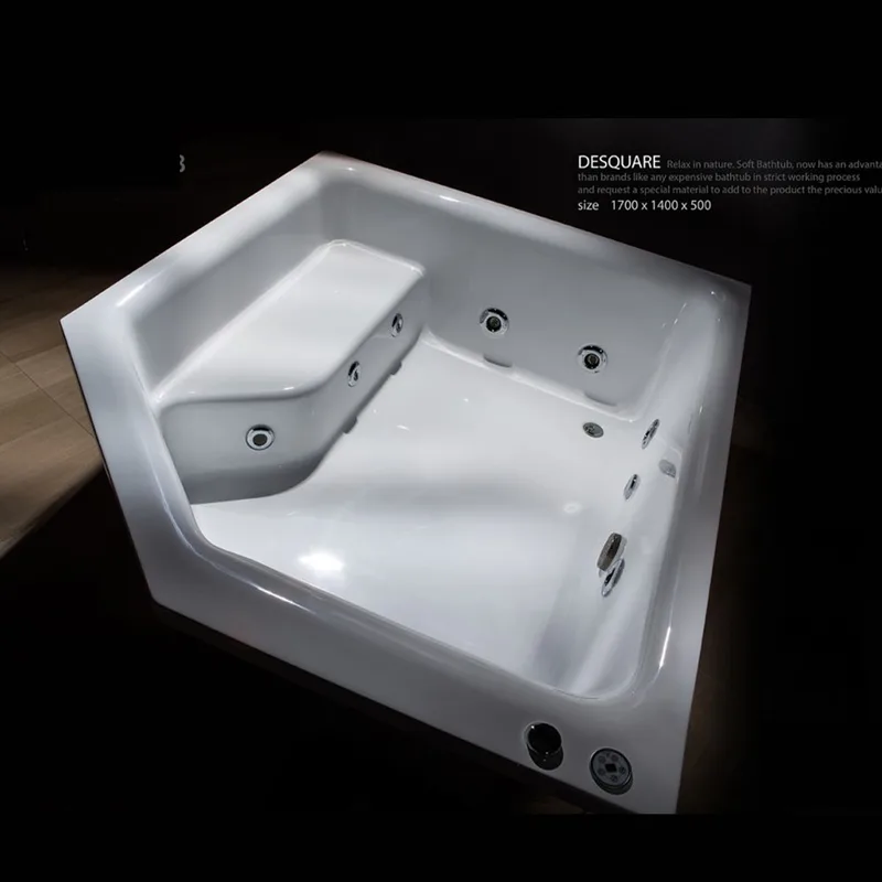Soft Bathtub Desquare Built-In Bathtub