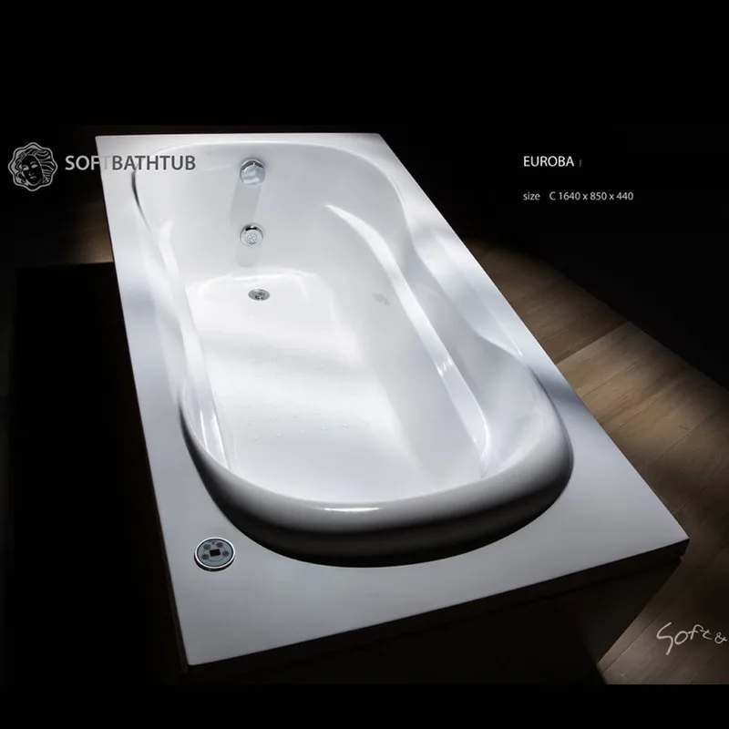 Soft Bathtub Euroba Built-In Bathtub
