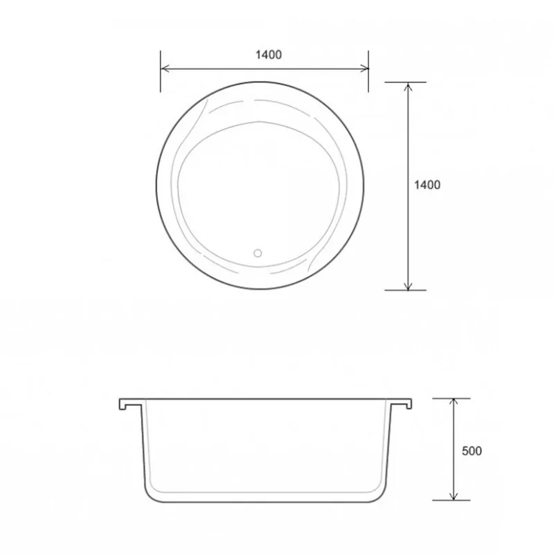 Soft Bathtub Mou Built-In Bathtub