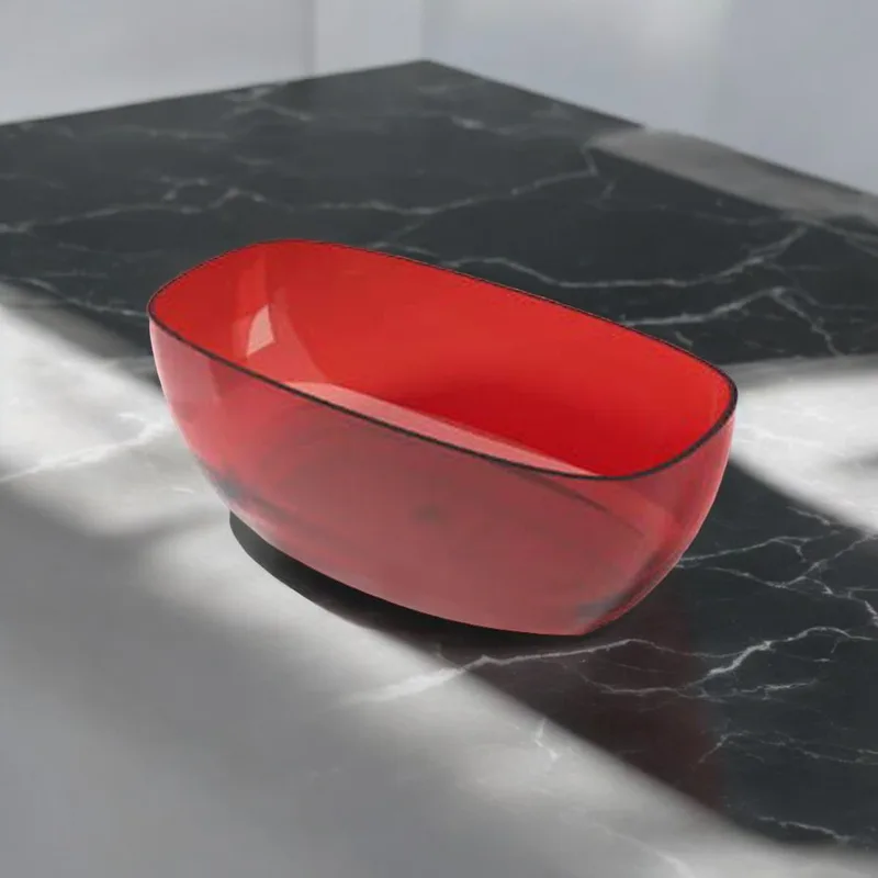 Z8666 Translucent Resin Bathtub