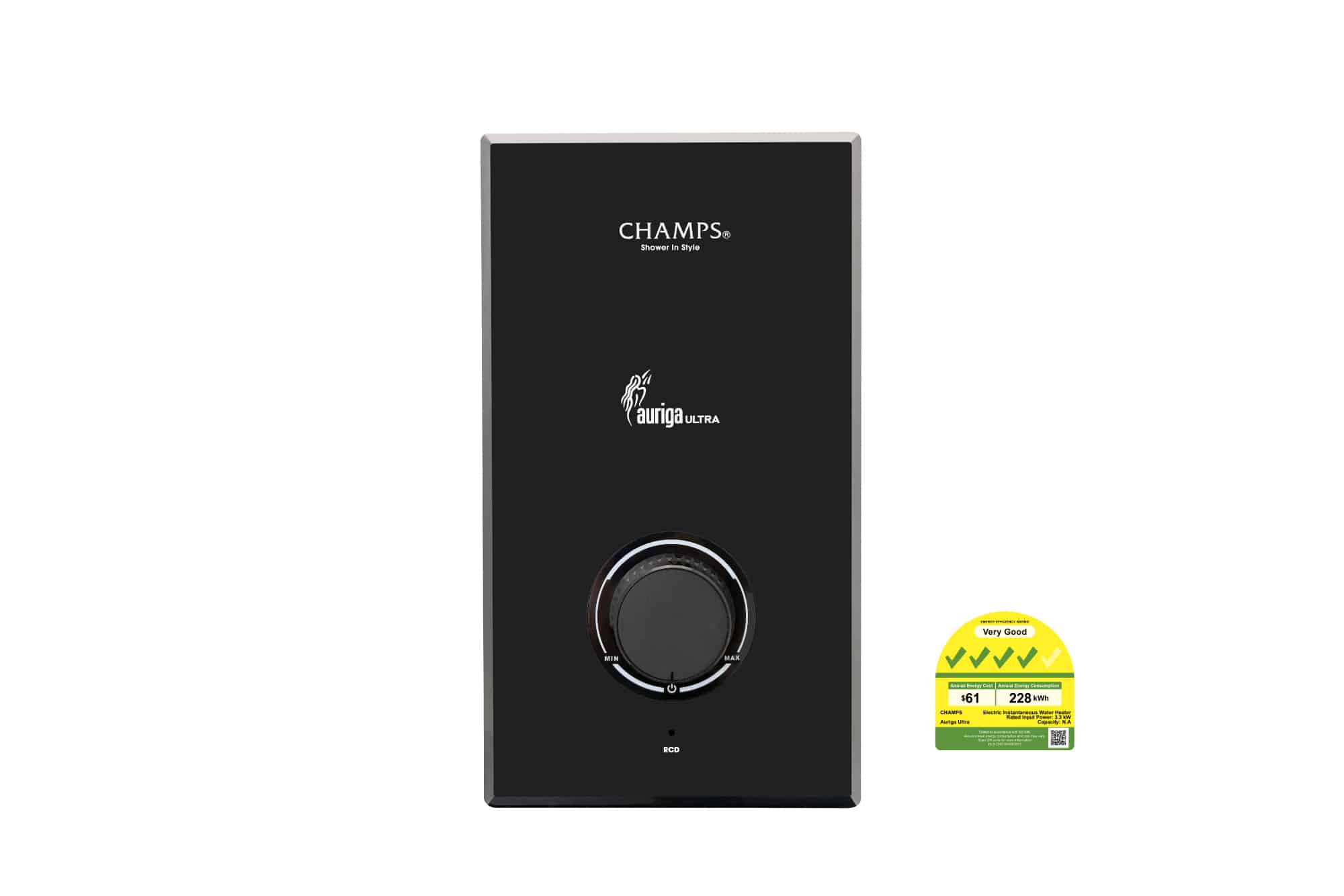 Champs Auriga Ultra Instant Water Heater (Rain Shower Set)