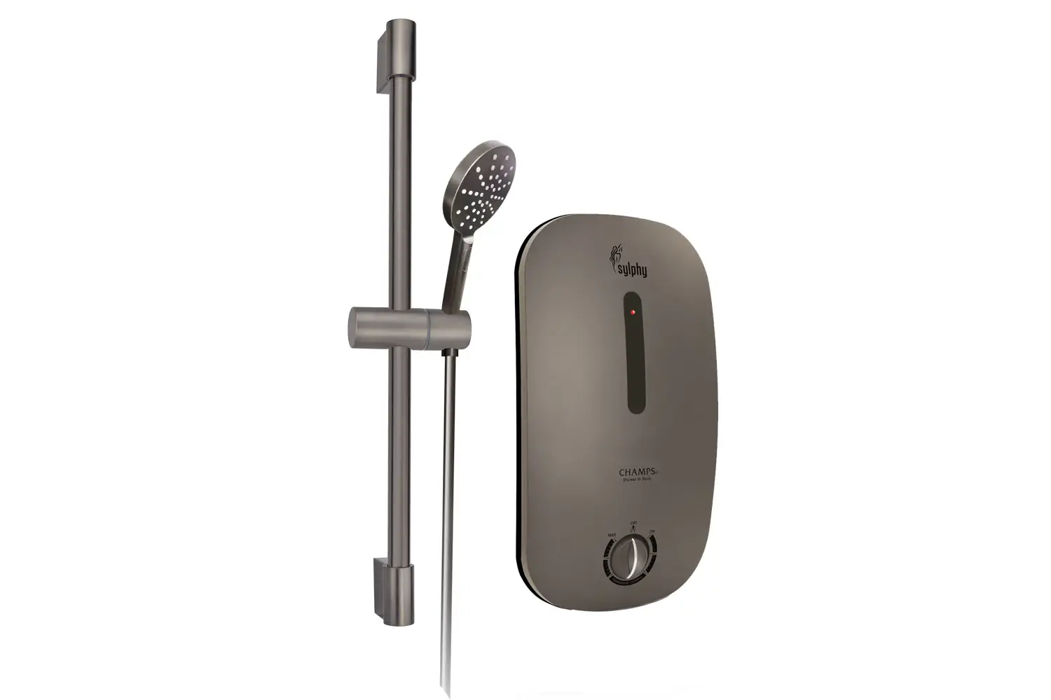 Champs Sylphy Instant Water Heater (Gun Metal)