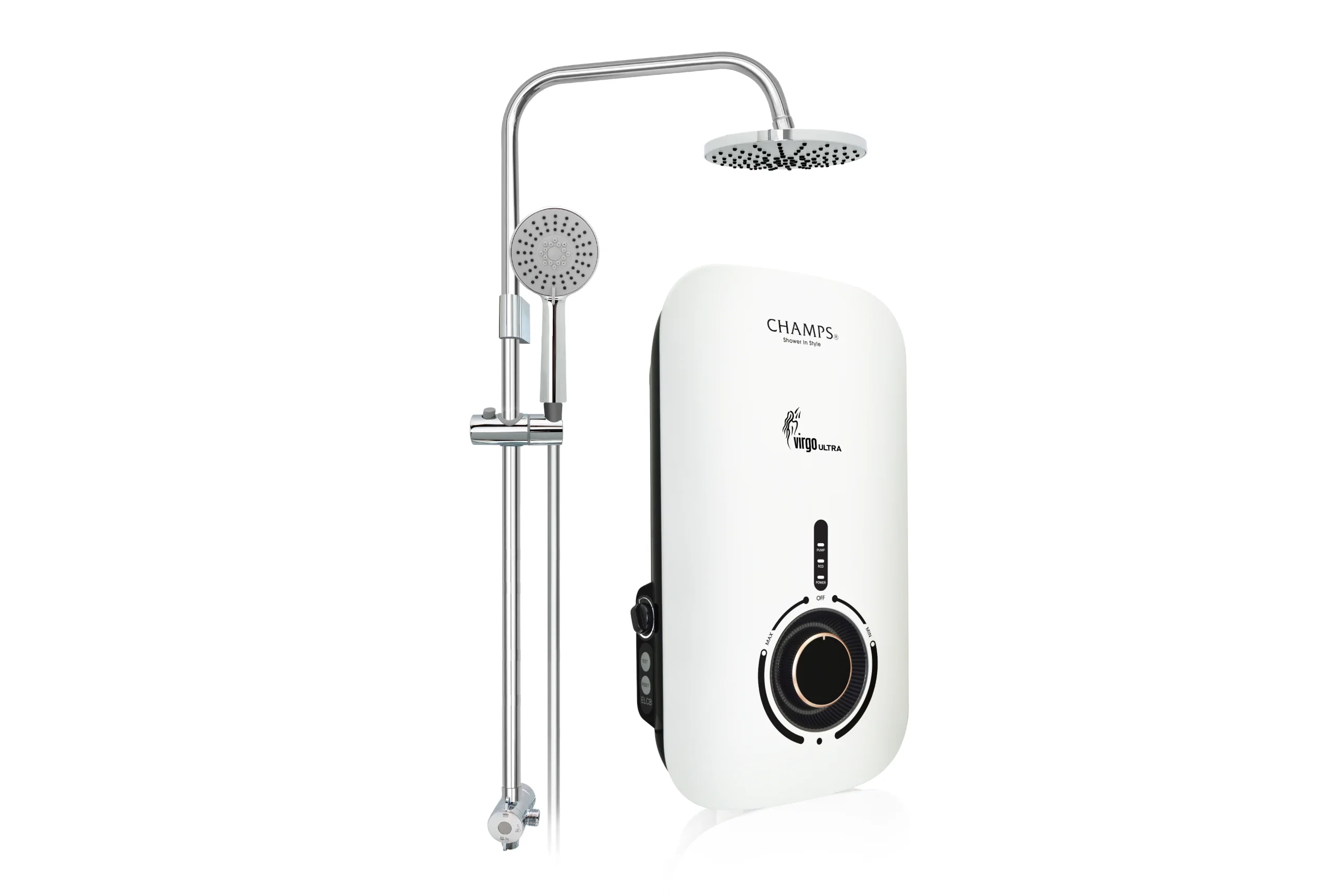 Champs Virgo Ultra Instant Water Heater (Rain Shower Set)