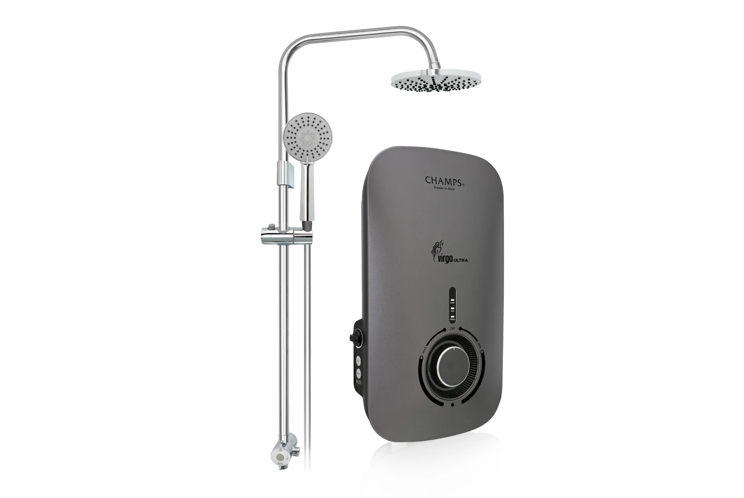 Champs Virgo Ultra Instant Water Heater (Rain Shower Set)