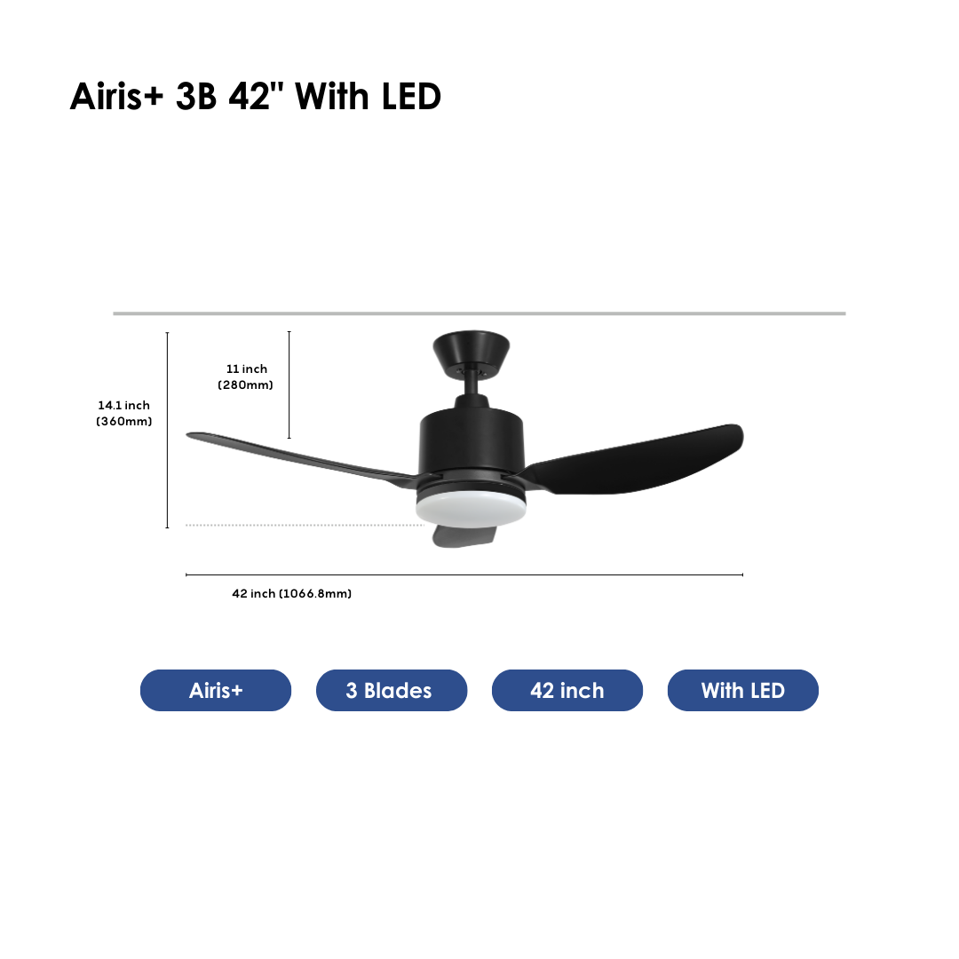 Crestar Airis+ Smart Ceiling Fan