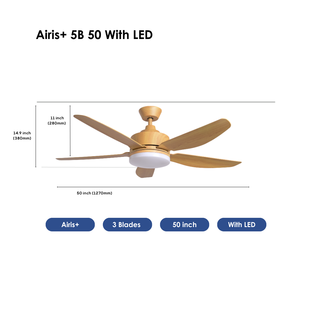 Crestar Airis+ Smart Ceiling Fan