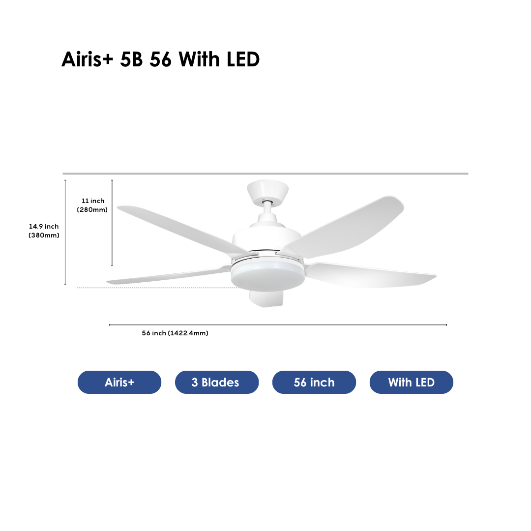 Crestar Airis+ Smart Ceiling Fan