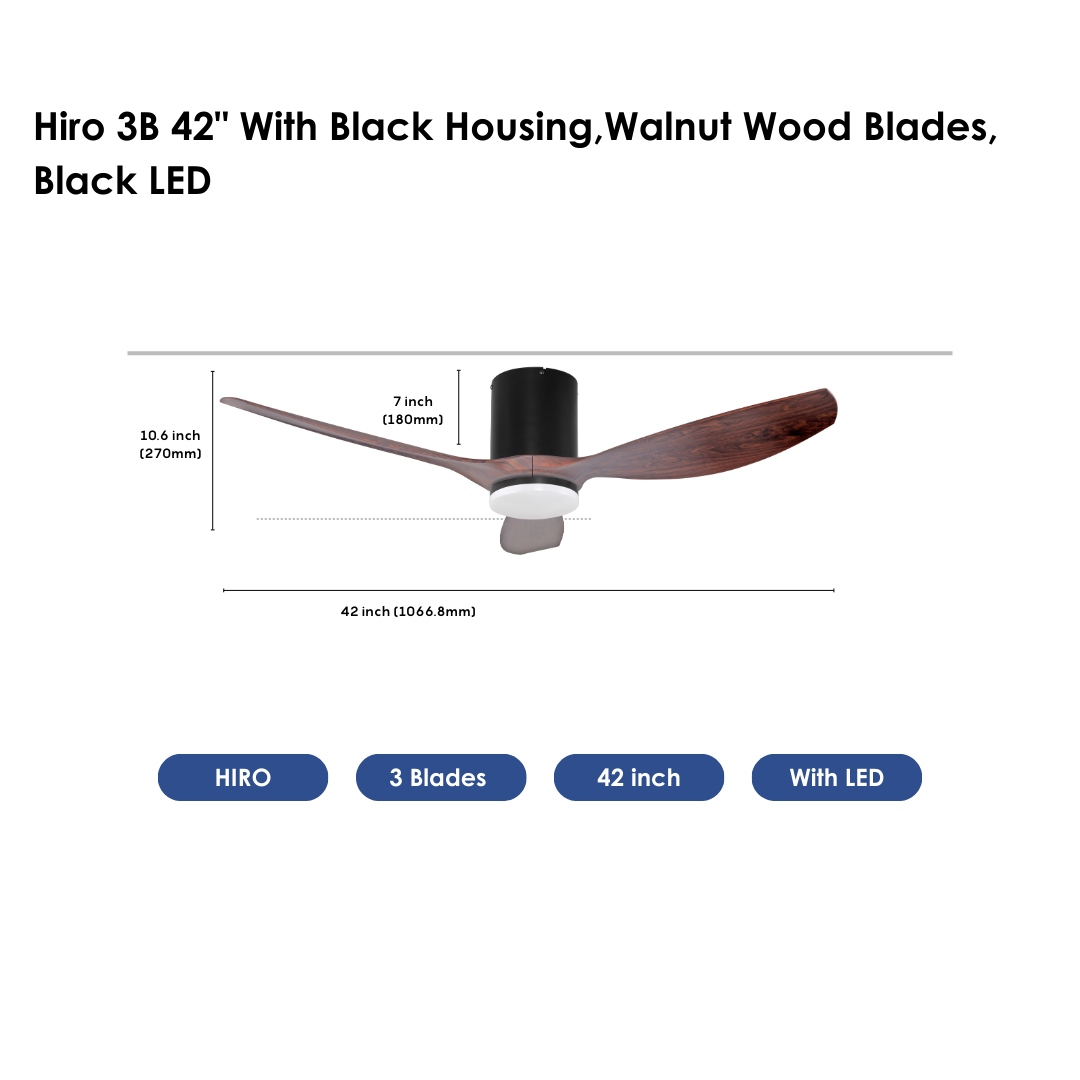 Crestar Hiro Smart Ceiling Fan