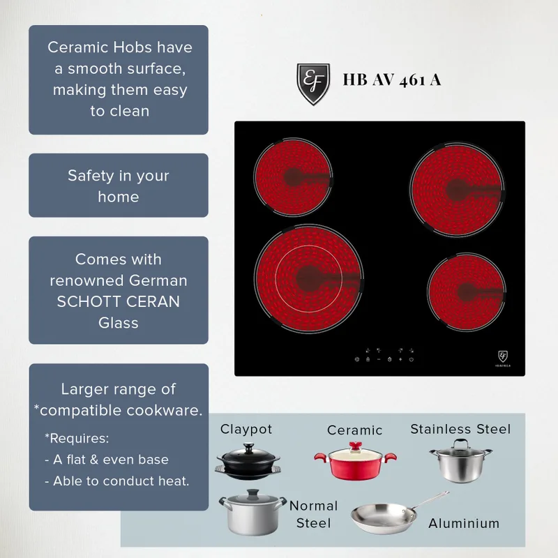 Ceramic Hob 60CM - HB AV 461 A