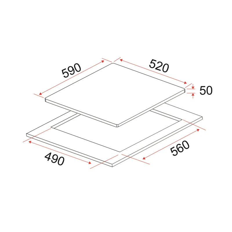 Ceramic Hob 60CM - HB AV 461 A