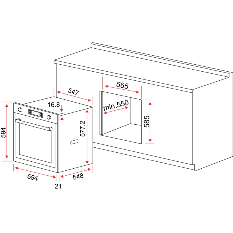 Oven - BO AE 86 A