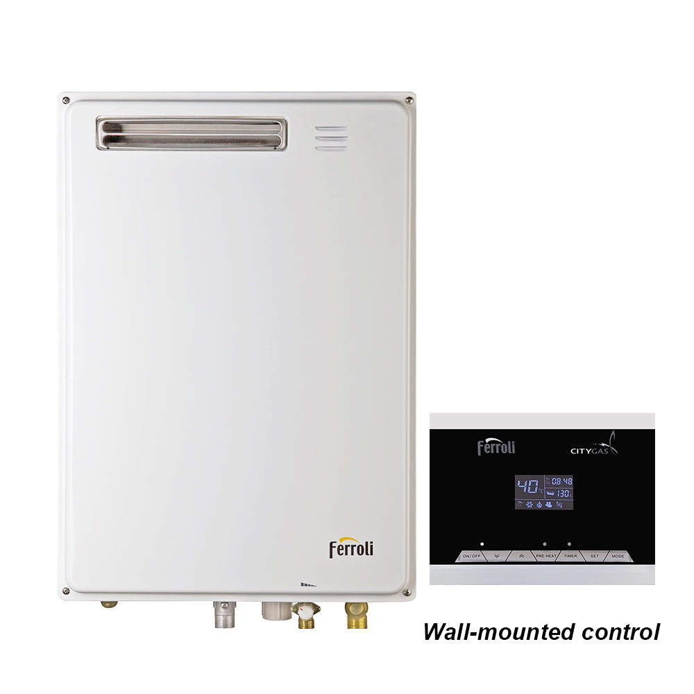 Ferroli GS 20 Outdoor Preheat Gas Water Heater