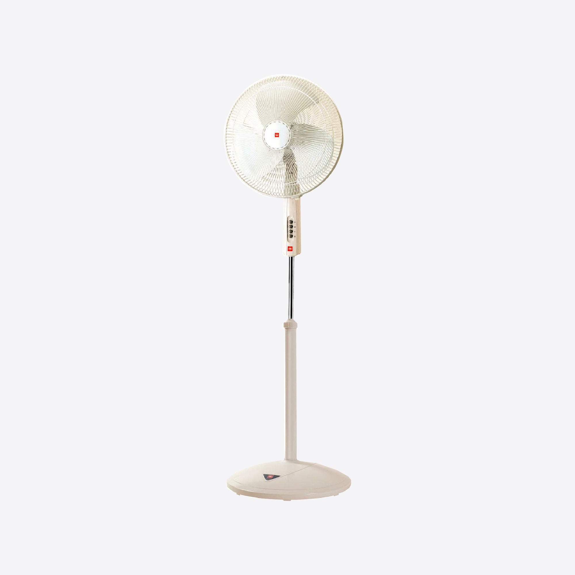 KDK P40US Metal-Blade Stand Fan — 16″ (40cm)