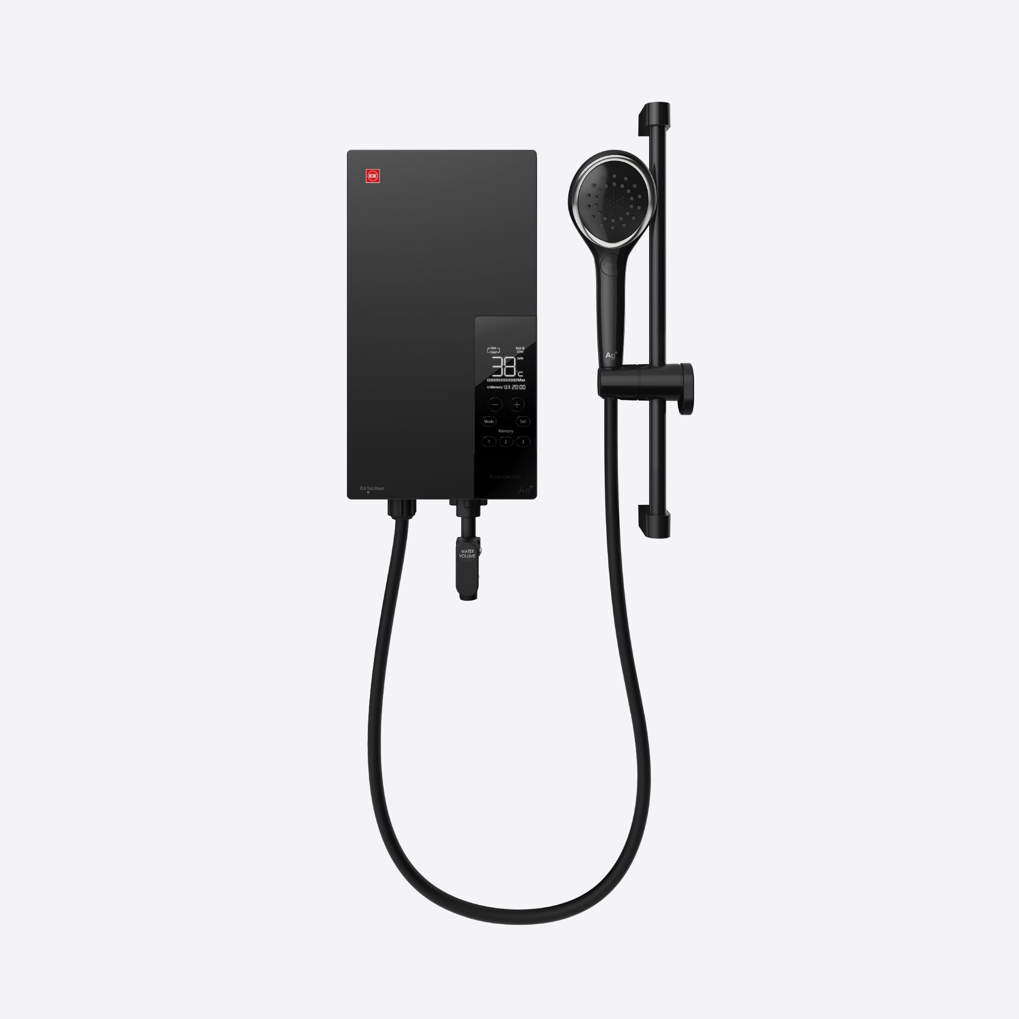 KDK TG3AD1 Instant Water Heater — LCD Control, Copper Tank