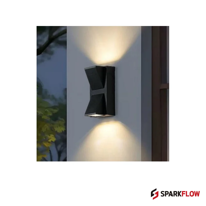 WL-W7203 Wall Light — Black · 6W · Warm White (3000K)