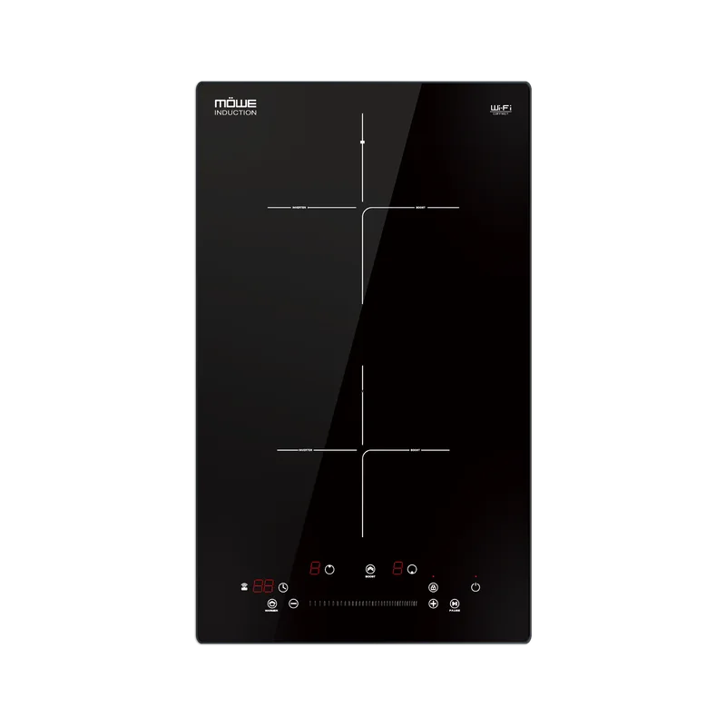 30 cm Wi-Fi Induction Hob with 2 Zones Glass