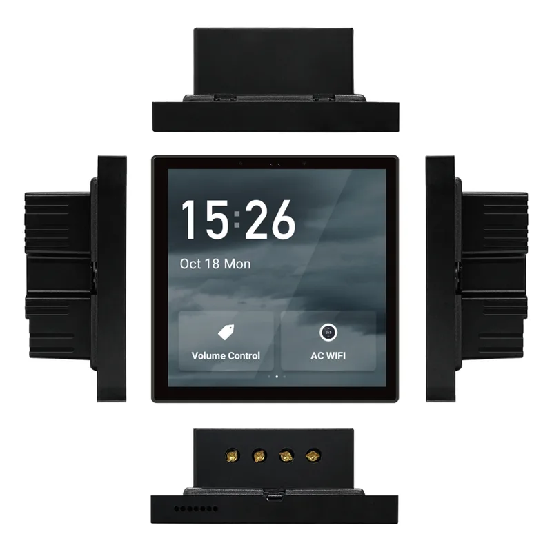 Zigbee 4″ Smart Touch Panel with 2 Relays