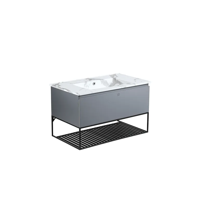 Pull-To-Open Vanity Cabinet 70cm | Insert Basin