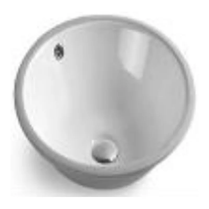 Vera D.077 Undermount ceramic basin (Glossy White)