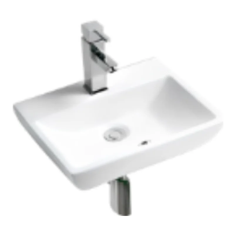 Vera D.141 Ceramic countertop basin (Glossy White)