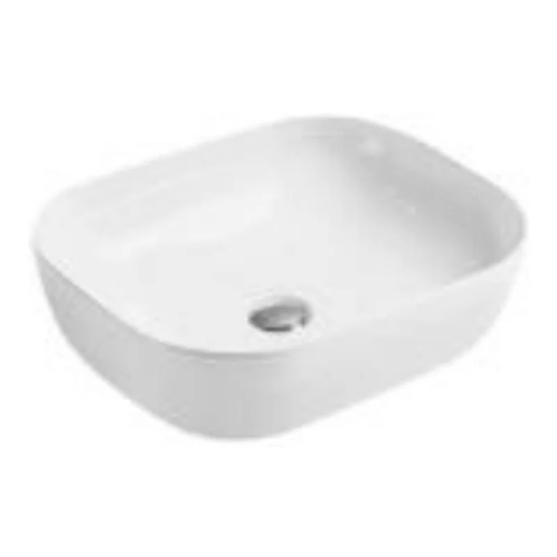 Vera D.151 Ceramic countertop basin (Glossy White)