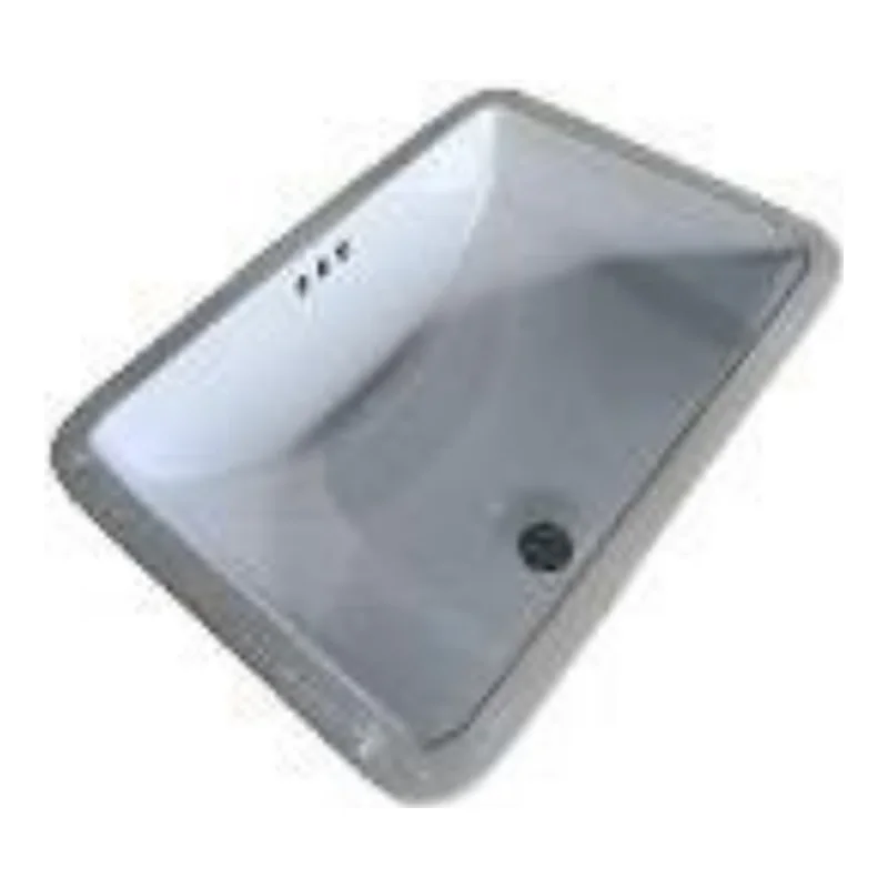 Vera D.2214 Undermount ceramic basin (Glossy White)