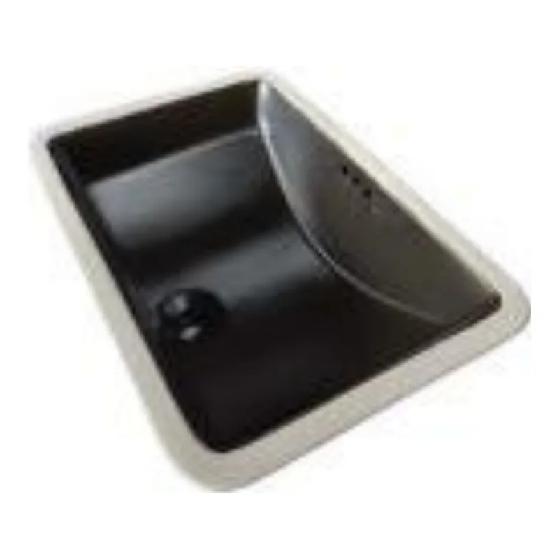 Vera D.2214MB Undermount ceramic basin (Matte Black)