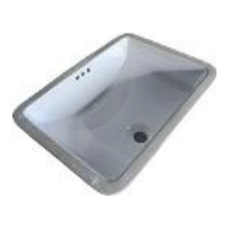 Vera D.2215 Undermount ceramic basin (Glossy White)