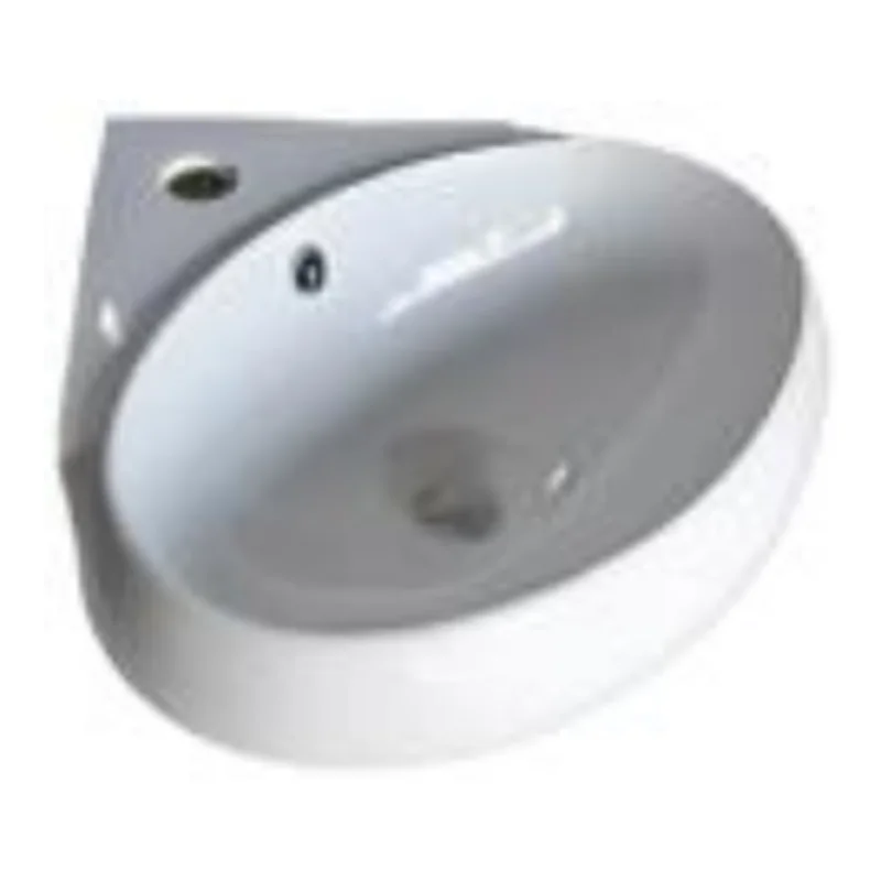 Vera D.3051 Ceramic countertop basin (Glossy White)