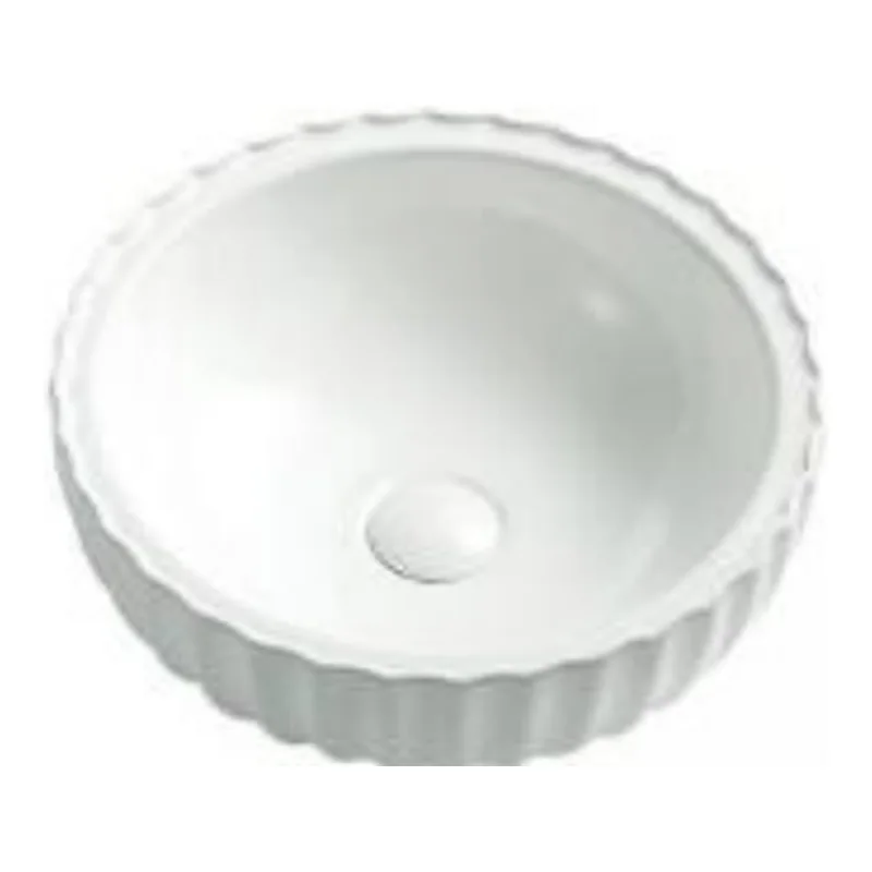 Vera D.541 Ceramic countertop basin (White)