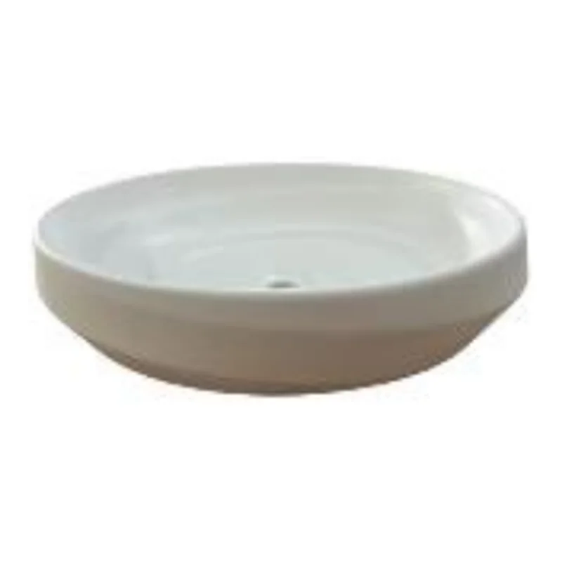 Vera DB.2501MW Design Console Basin with Matching Ceramic Pop-Up Waste (Matte White)