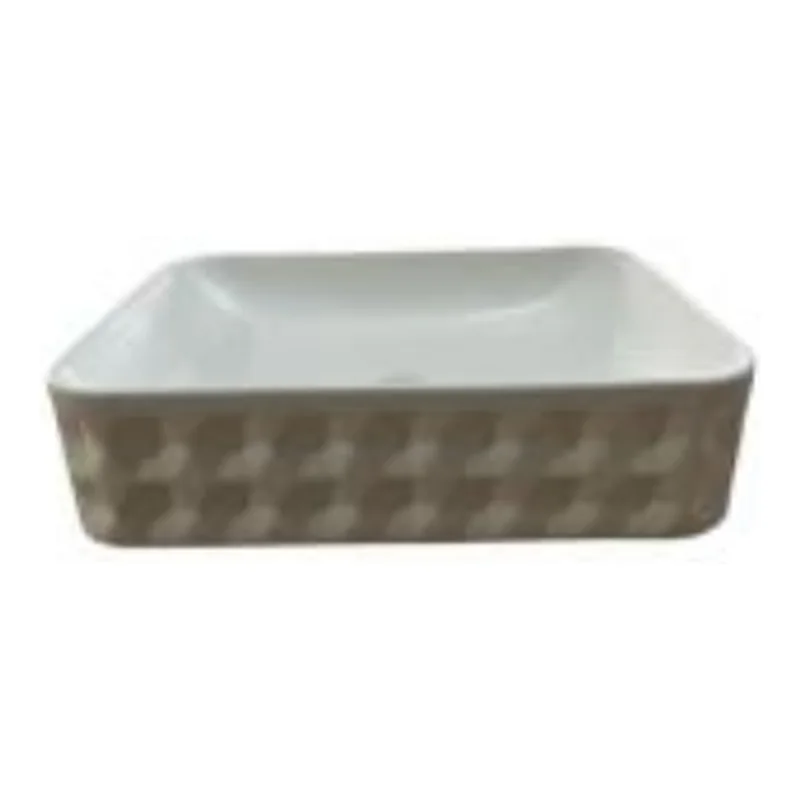 Vera DB.2504MW Design Console Basin with Matching Ceramic Pop-Up Waste (Matte White)