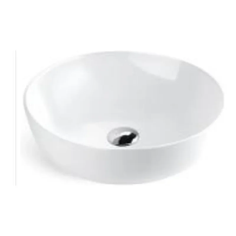 Vera DB.498 Design Console Basin with Matching Ceramic Pop-Up Waste (Glossy White)