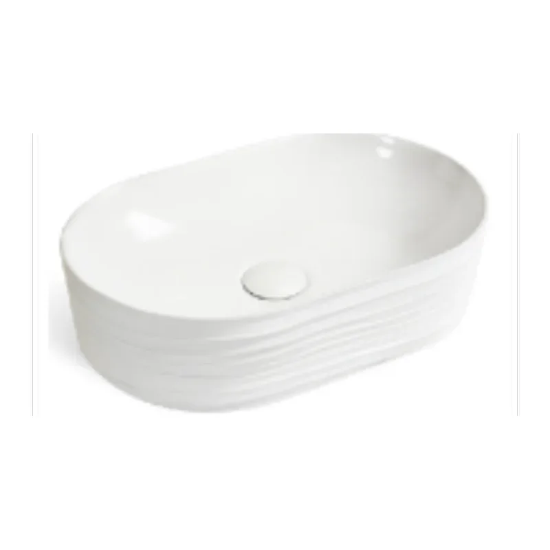 Vera DB.630 Design Console Basin with Matching Ceramic Pop-Up Waste (Glossy White)