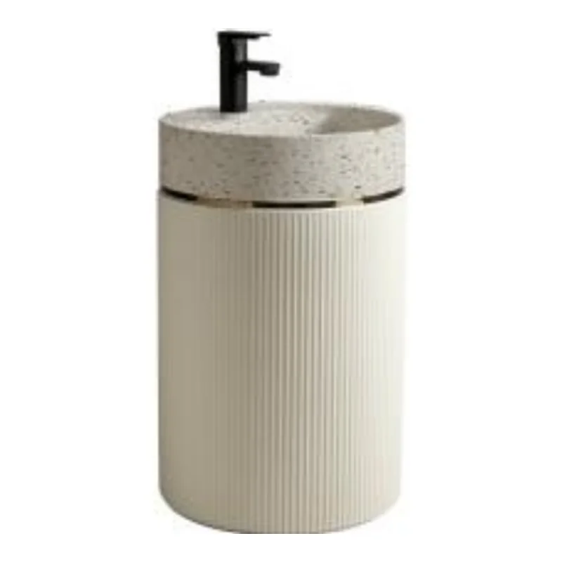 Vera DCB.4002TRZ Freestanding Basin (Terrazzo +Beige)