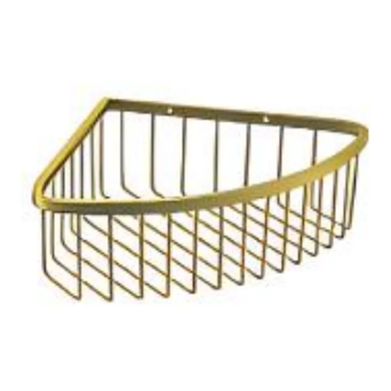 Vera VA.1008CB-BN Single Corner Basket (Grill Base) — Brush Nickel (Matte)