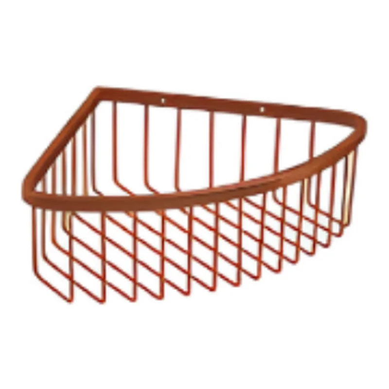Vera VA.1008CB-BN Single Corner Basket (Grill Base) — Brush Nickel (Matte)