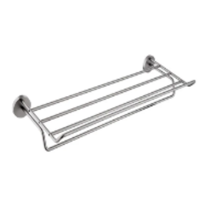 Vera VA.1010-BN Towel Rack — Brush Nickel (Matte)