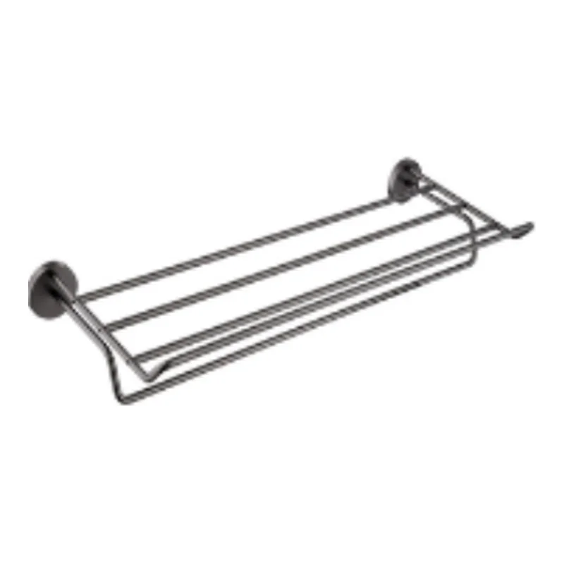 Vera VA.1010-BN Towel Rack — Brush Nickel (Matte)