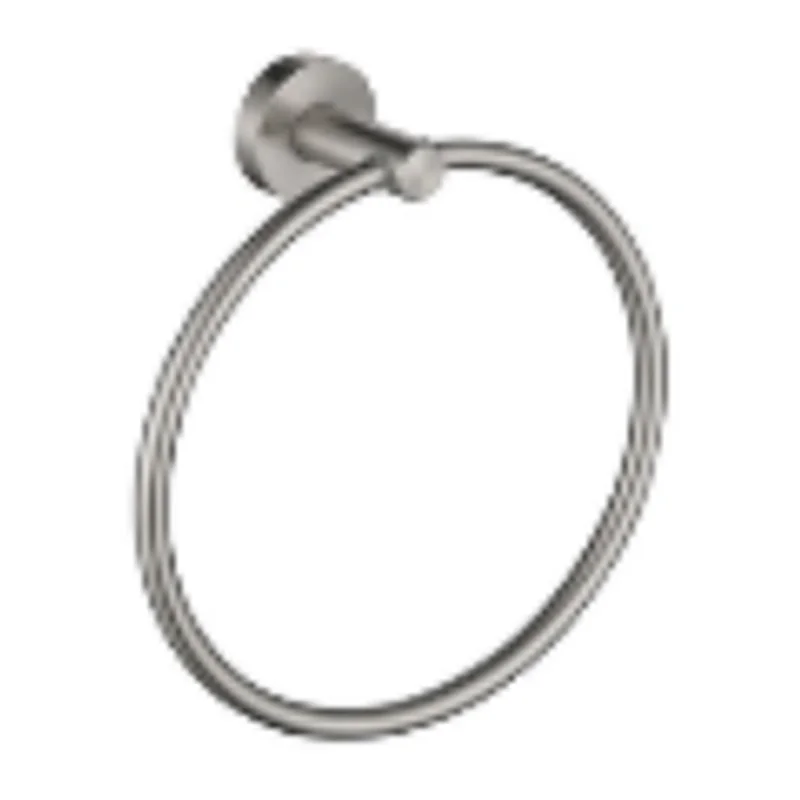 Vera VA.2007J-BN Face Towel Ring — Brush Nickel (Matte)