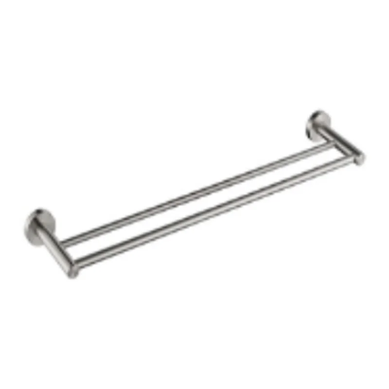 Vera VA.2009J-BN Double Towel Bar — Brush Nickel (Matte)